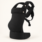 Onyx Black ergonomic baby carrier studio product view