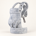 Silver Mist Grey ergonomic baby carrier studio product view